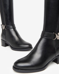 NEROGIARDINI - STIVALI DONNA IN PELLE