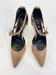 ALBANO - DÉCOLLETÉ IN VERNICE CON CINTURINO