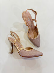 CHARLOTTE PARIS - SLINGBACK MICROGLITTER