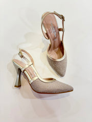 CHARLOTTE PARIS - SLINGBACK MICROGLITTER