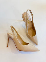 CHICONIC - SLINGBACK IN VERNICE NUDE