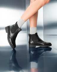 NEROGIARDINI - STIVALETTI CHELSEA DONNA IN PELLE