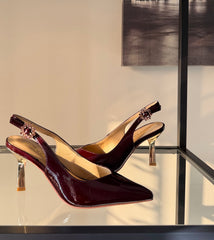 ALMA EN PENA - SLINGBACK VERNICE